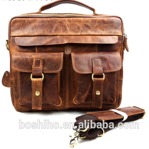 Custom-design-mens-cowhide-vintage-leather-tote.